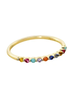 Bague fine Agatha Beloved oxydes_x005f_x000D_multicolores