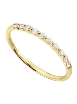 Bague fine Agatha Beloved dorée