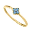 Bague fine Agatha Beloved fleur dorée