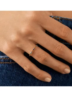 Bague fine Agatha Beloved oxydes multicolores