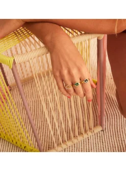 Bague Hipanema Fyesta green