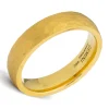 Bague homme Gemini Pulso Gold titane 5 mm