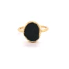 Bague Kara Druzy noir-T3