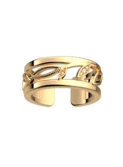 Bague Les Georgettes Arbre de vie dorée 8mm Collection Les Précieuses