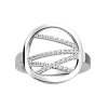 Bague Les Georgettes argentée oxydes 16 mmcollection Liens