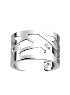 Bague Les Georgettes argentée 12 mm collection Ruban