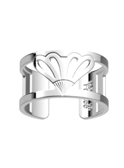 Bague Les Georgettes Bleuet argentée 12mm