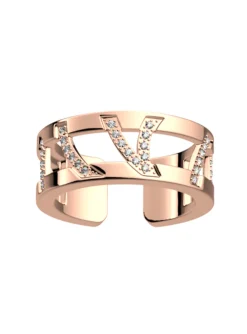 Bague Les Georgettes dorée rose oxydes 8 mmcollection Perroquet