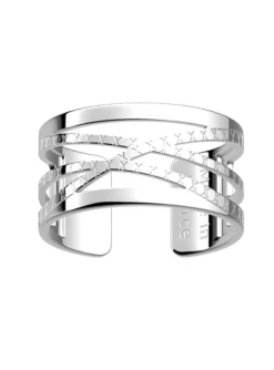 Bague Les Georgettes Dunes argentée 12 mm
