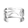 Bague Les Georgettes Fleur du Nil argentée 12mm