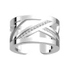 Bague Les Georgettes Les Précieuses Ruban argentée_x005f_x000D_12mm