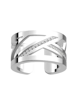 Bague Les Georgettes Les Précieuses Ruban argentée_x005f_x000D_12mm