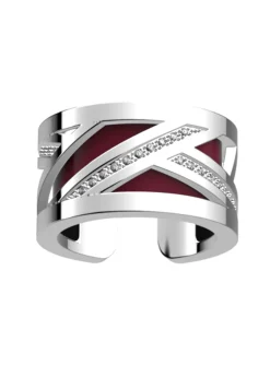 Bague Les Georgettes Les Précieuses Ruban argentée_x005f_x000D_12mm