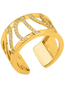 Bague Les Georgettes Perroquet dorée 12mm_x005f_x000D_Collection Les Précieuses