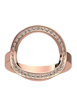 Bague Les Georgettes Pure dorée rose 16mm_x005f_x000D_collection Les Précieuses
