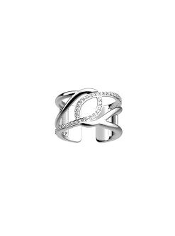 Bague Les Georgettes Songe argentée 12mm_x005f_x000D_Les Précieuses