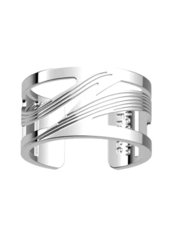 Bague Les Georgettes Vibrations argentée 12mm