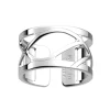Bague Les Georgettes Wavy argentée 12mm