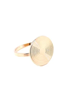Bague Saunier Astre plaqué or