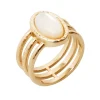 Bague Saunier Aussière dorée