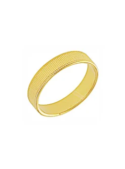 Bague Saunier Epicéa dorée