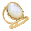 Bague Saunier Gemme dorée