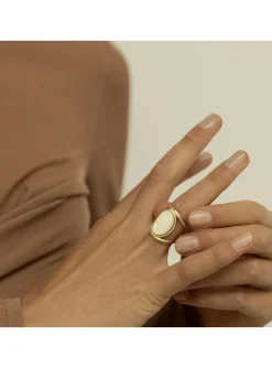 Bague Saunier Gemme dorée
