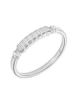 Bague Saunier Vannerie argent rhodié