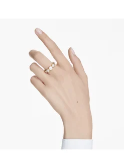 Bague Swarovski Imber doré T52