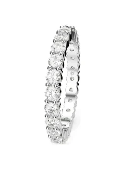 Bague Swarovski Matrix argenté_x005f_x000D_T52