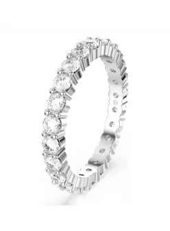 Bague Swarovski Matrix argenté_x005f_x000D_T52