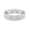 Bague Swarovski Matrix blanche 58