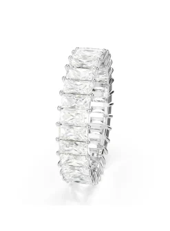 Bague Swarovski Matrix blanche 58