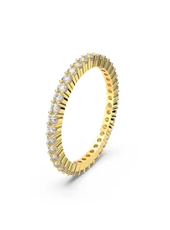 Bague Swarovski Matrix dorée T58
