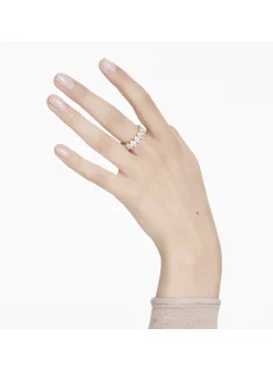 Bague Swarovski Matrix dorée taille ovale 58