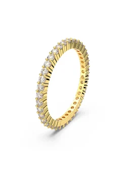 Bague Swarovski Matrix dorée T55