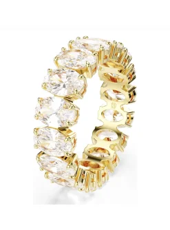 Bague Swarovski Matrix dorée taille ovale 55