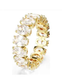 Bague Swarovski Matrix dorée taille ovale 58