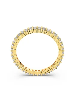 Bague Swarovski Matrix dorée T55
