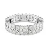 Bague Swarovski Matrix taille baguette 60