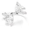 Bague Swarovski Mesmera argenté coeurT58