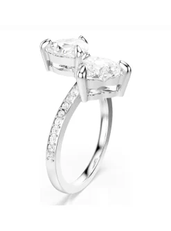 Bague Swarovski Mesmera argenté coeurT58