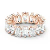 Bague Swarovski Vittore rosée Taille 55