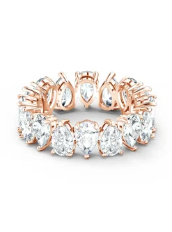 Bague Swarovski Vittore rosée Taille 55