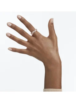 Bague Swarovski Vittore rosée Taille 55