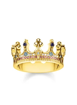 Bague Thomas Sabo Couronne dorée