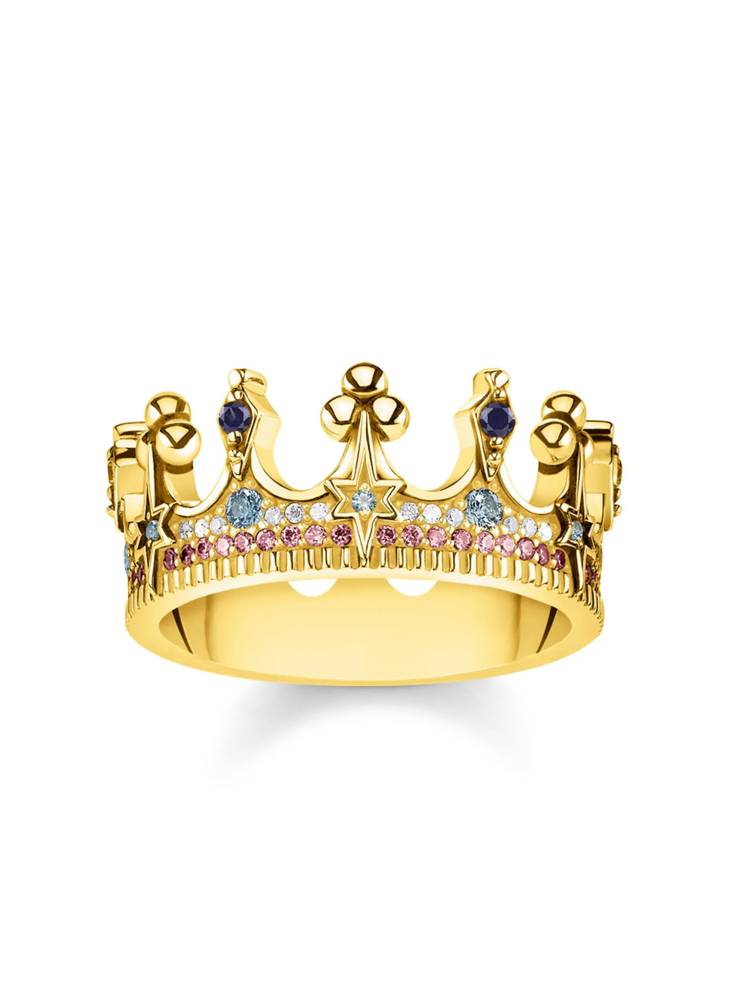 Bague Thomas Sabo Couronne dorée