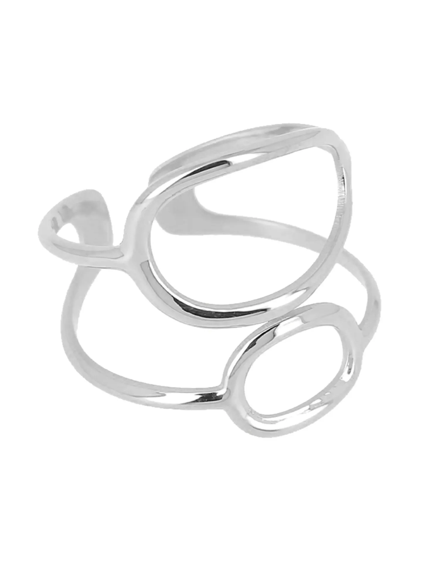 Bague Zag Bijoux Apolo acier