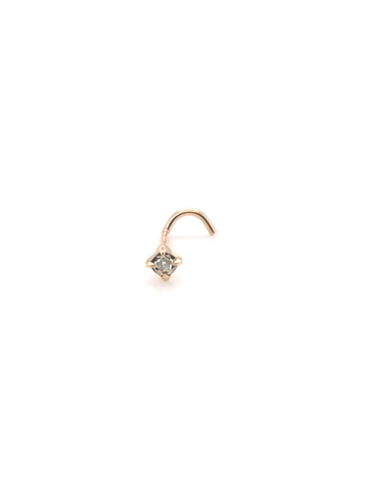 Bijou de nez Brillaxis or 18 carats et diamant