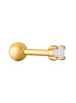 Boucle d'oreille individuelle Ania Haie Rising Star_x005f_x000D_doré opale